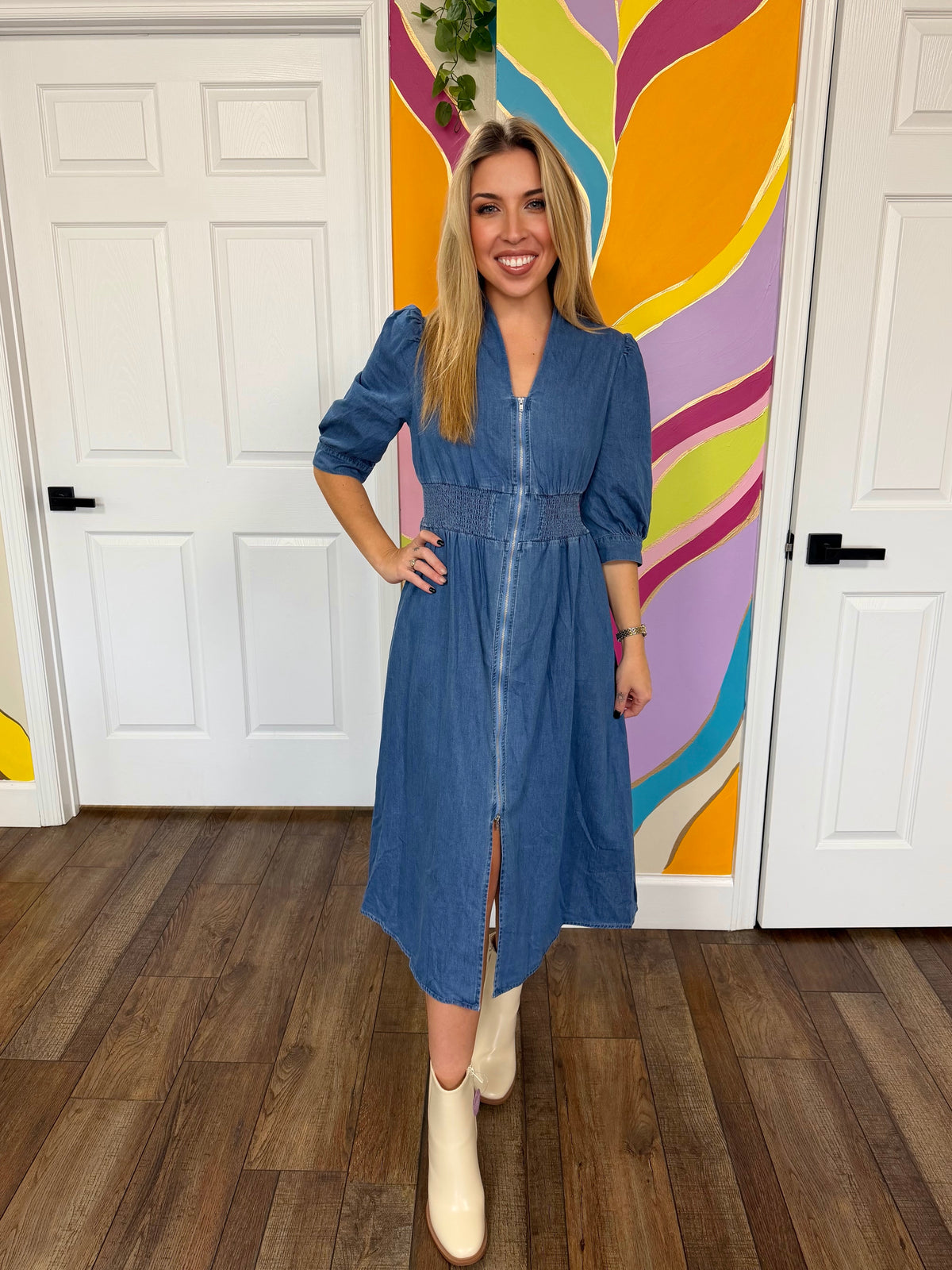 Danny Denim Dress