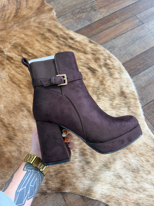 Carrie Platform Booties